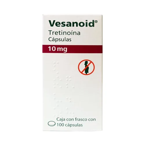 Vesanoid 10 Mg Con 100 Cápsulas