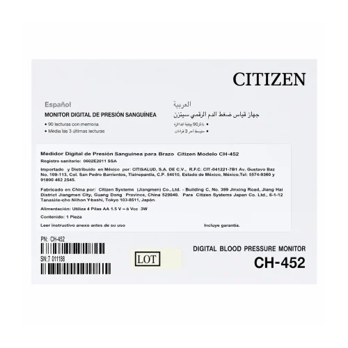 Citizen Baumanometro Ch-452