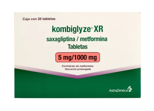 Comprar Kombiglyze Xr 5/100 Mg Con 28 Tabletas