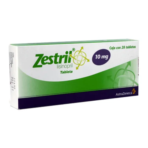 Zestril 10 Mg Con 28 Tabletas