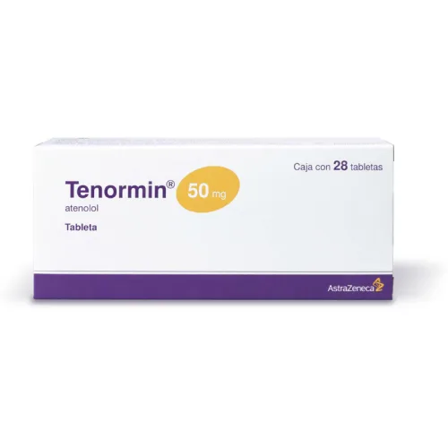 Tenormin 50 Mg Con 28 Tabletas