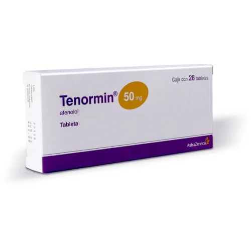 Comprar Tenormin 50 Mg Con 28 Tabletas