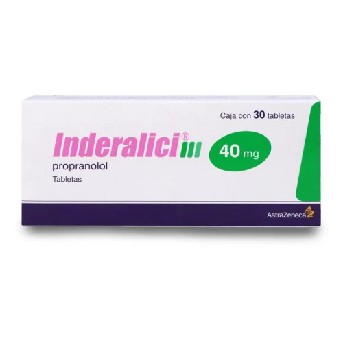 Comprar Inderalici 40 Mg Con 30 Tabletas