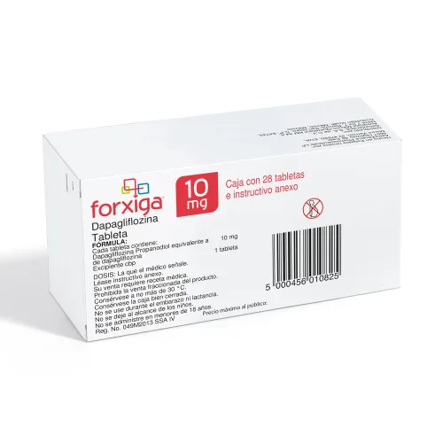 Forxiga 10 Mg Con 28 Tabletas