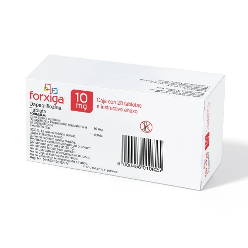 Forxiga 10 Mg Con 28 Tabletas