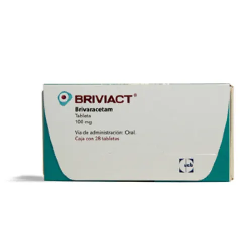 Briviact 100 Mg Con 28 Tabletas