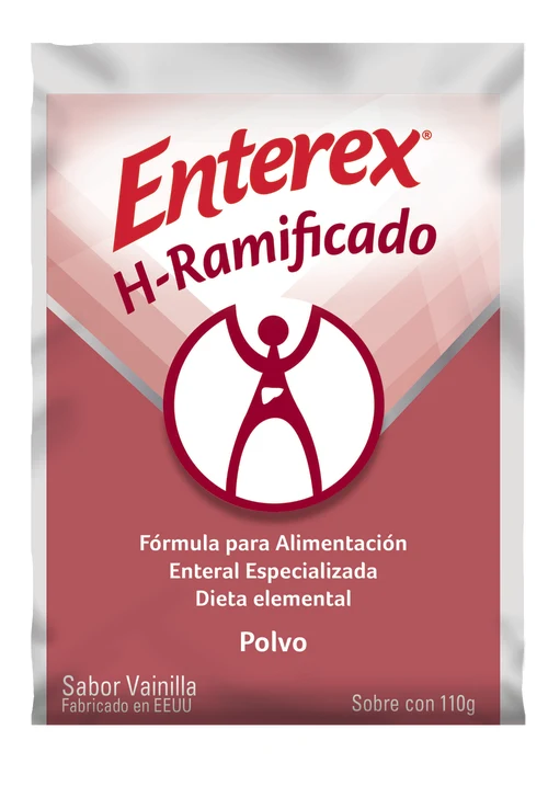 Comprar Enterex Hepático Ramificado Fórmula Para Alimentación Especializada Polvo Sabor Vainilla 110 G