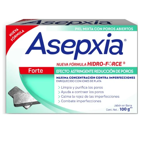 Comprar Asepxia Forte Jabón En Barra 100 Gr