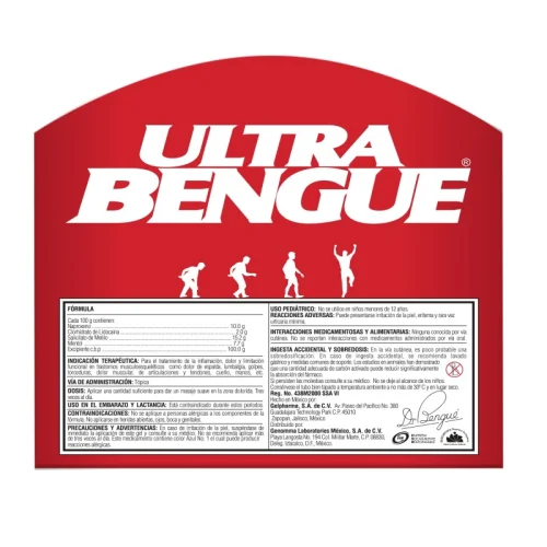 Ultra Bengue 10.0 /2.0 /15.2 /7.7 G Con 65 G De Gel