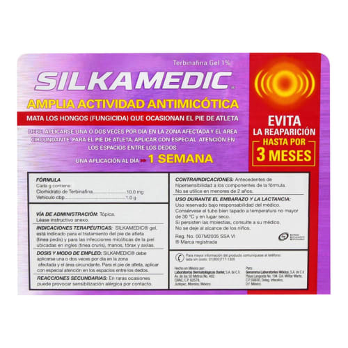 Silka Medic 1% Gel Tubo 15 Gr