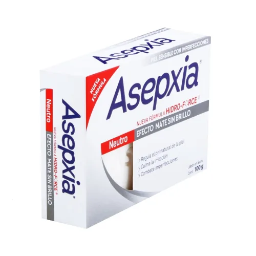 Comprar Asepxia Neutro Jabón En Barra 100 Gr