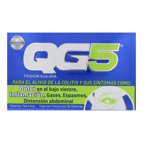 Comprar Qg5 166.6 Mg Con 30 Tabletas