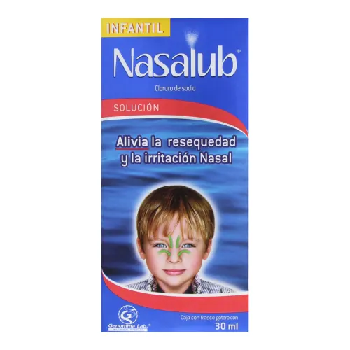 Nasalub Infantil Con 30 Ml De Solución
