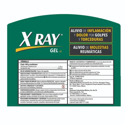 Comprar X-Ray 1.16 G Con 30 G De Gel 30