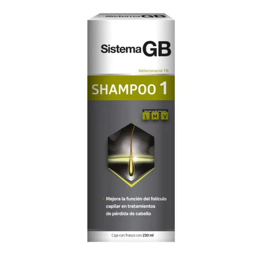 Comprar Sistema Gb Shampoo Paso 1 1% 230 Ml