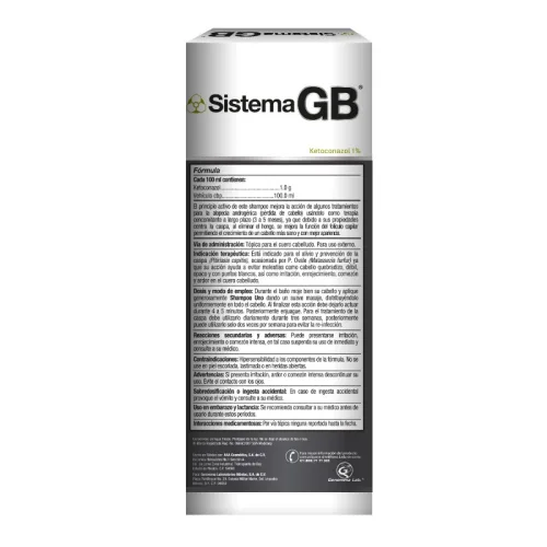 Comprar Sistema Gb Shampoo Paso 1 1% 230 Ml