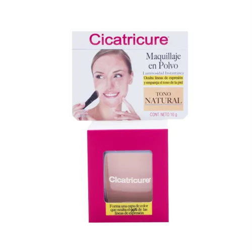 Comprar Cicatricure Maquillaje En Polvo Tono Natural Con 10 Gr