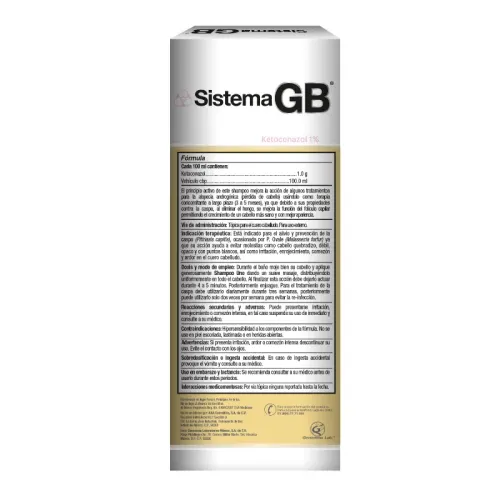 Comprar Sistema Gb 1% Shampoo Anti Caída Mujer 230 Ml