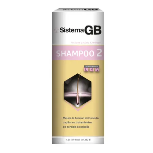 Comprar Sistema Gb Shampoo 2 Tratamiento Anticaída 230 Ml