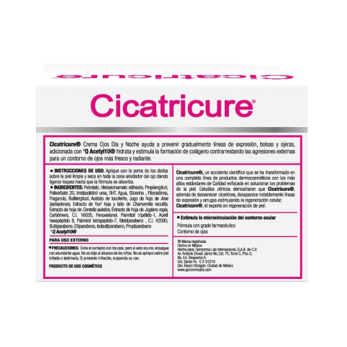 Cicatricure Crema Para Ojos Reduce Arrugas Y Bolsas 8.5 G