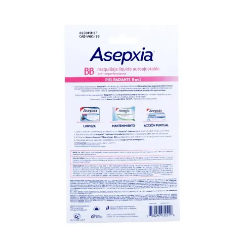 Comprar Asepxia Maquillaje Líquido Autoajustable 30 Ml