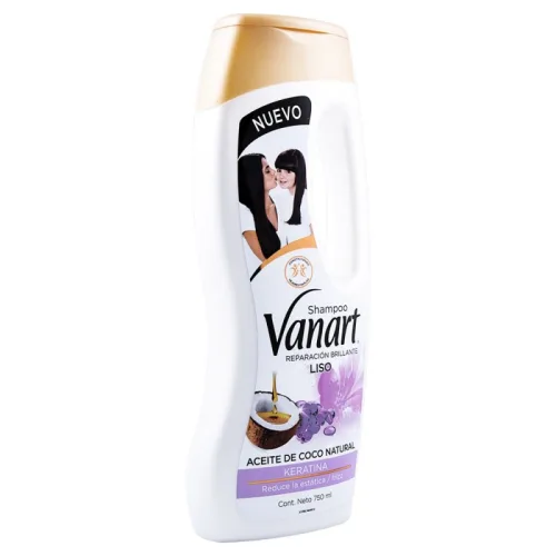 Comprar Vanart Shampoo Liso Con Keratina 750 Ml