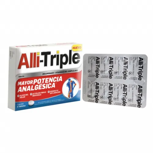 Comprar Alli-Triple Con 6 Tabletas