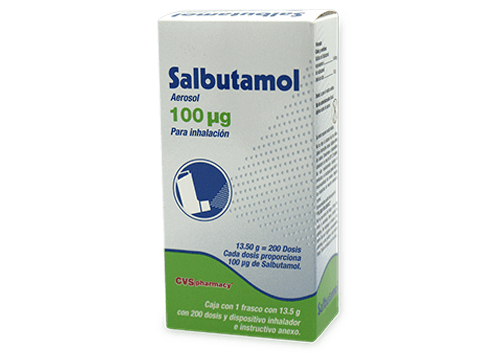 Comprar Salbutamol 100 Mcg Suspensión En Aerosol Para Inhalación Con 200 Dosis