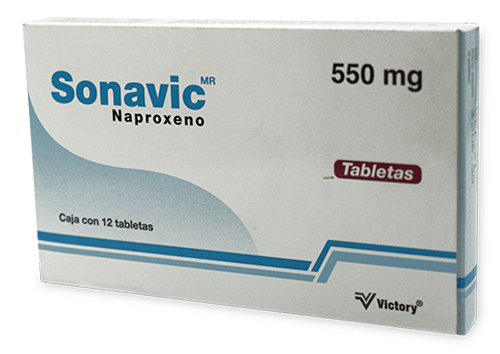 Comprar Sonavic 550 Mg Con 12 Tabletas