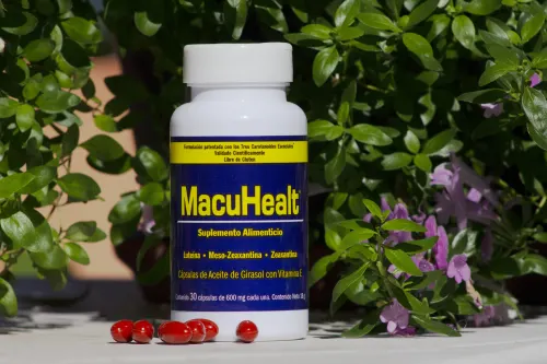 Macuhealt Suplemento con Luteína 30 Cápsulas para Vista Sana