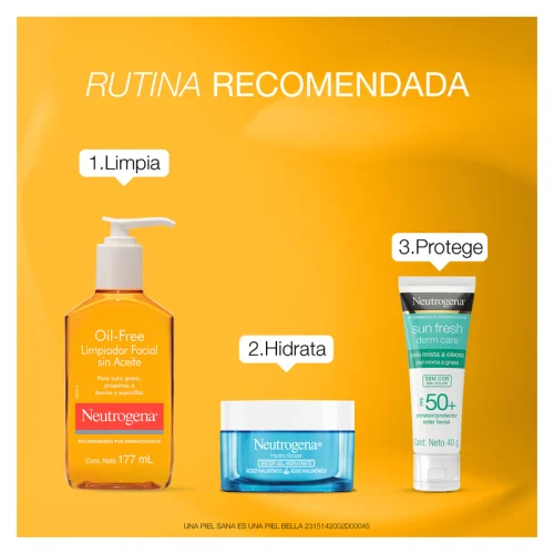 Comprar Neutrogena Oil Free Limpiador Facial Sin Aceite 177 Ml