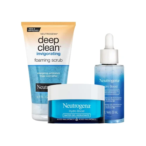 Rutina Hidratación Intensiva Neutrogena Hydro Boost – Sérum + Crema Gel