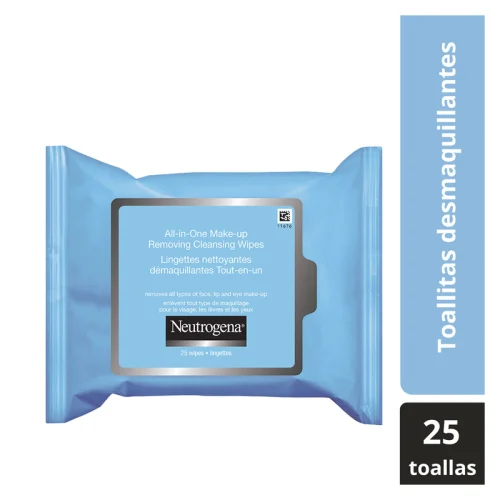 Neutrogena Toallitas Desmaquillantes Con 25 Piezas