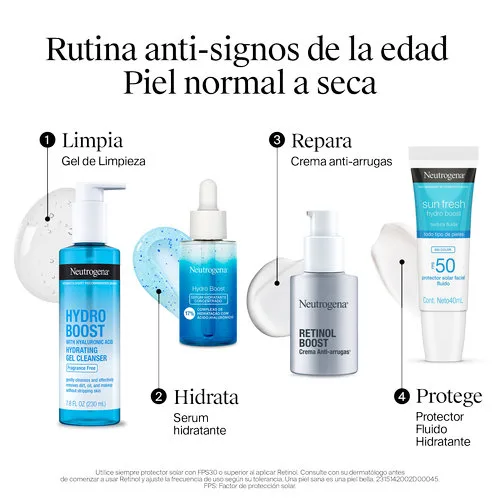 Neutrogena Hydro Boost Limpiador Facial Con 230 Ml