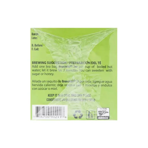 Broncolin Té Herbal 25 Sobres