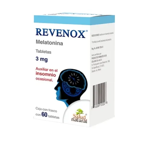 Revenox 3 Mg Con 60 Tabletas