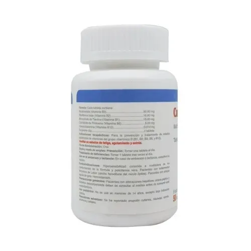 Compl B-B12 con 50 Tabletas