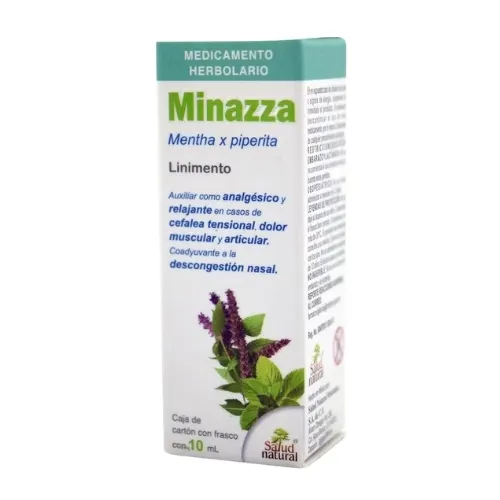 Minazza Medicamento Herbolario Con 10 Ml Solución Frasco Gotero