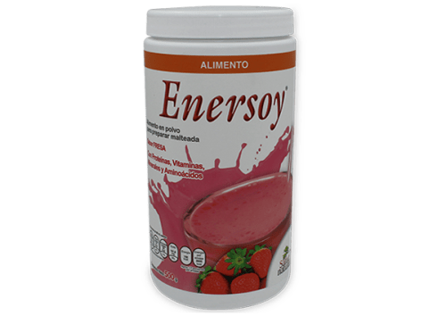 Comprar Enersoy Fresa Suplemento Alimenticio Con 500 G De Polvo