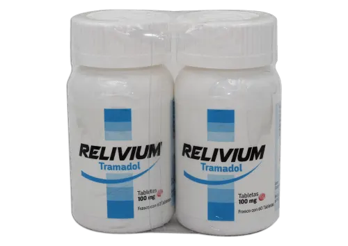 Comprar Relivium 100 Mg Con 60 Tabletas Pack 2