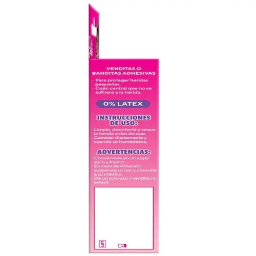 Barbie Venditas Adhesivas Caja Con 10 Pz