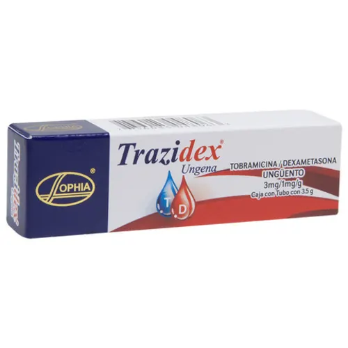 Comprar Trazidex 3/1 Mg Con 3.5 G De Ungüento