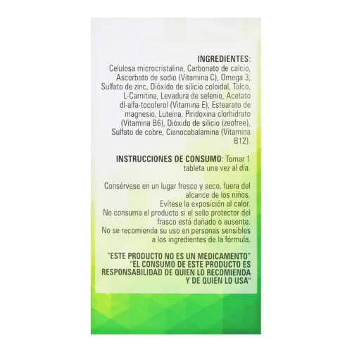 Comprar Luxter Vitaminas Y Minerales Suplemento Alimenticio Con 60 Tabletas