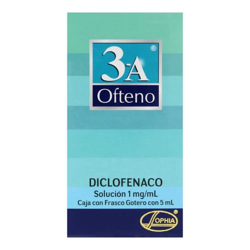3 A Ofteno 0.1% Solución Oftálmica 5 Ml