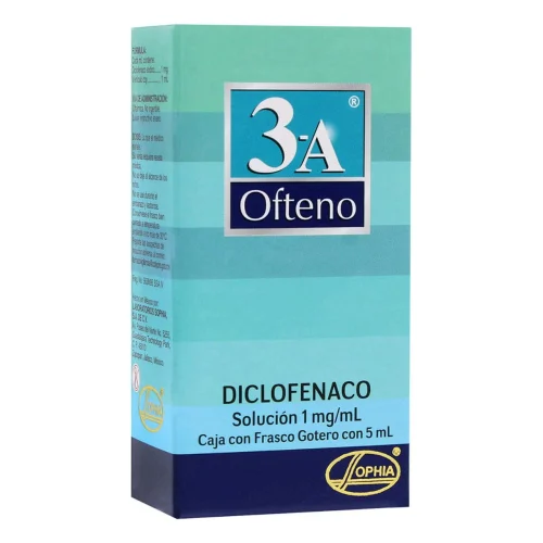 3 A Ofteno 0.1% Solución Oftálmica 5 Ml