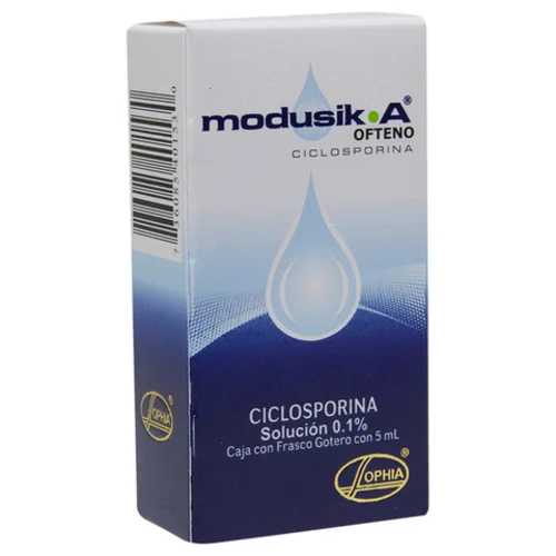 Comprar Modusik-A Ofteno 0.1% Solución Oftálmica 5 Ml