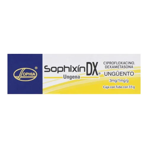 Comprar Sophixin Dx Ungeno 3/1 Mg Ungüento Con 3.5 G