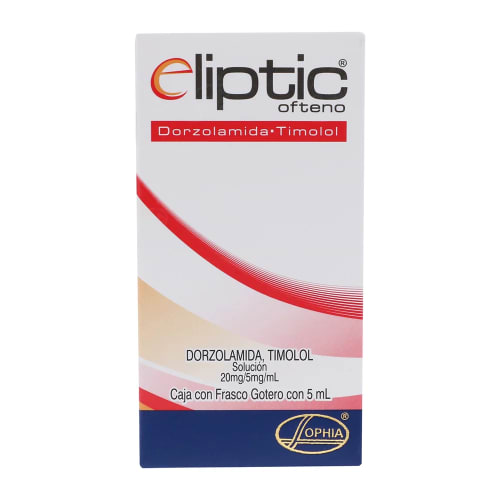 Eliptic Ofteno 20/5 Mg Solución Oftálmica 5 Ml