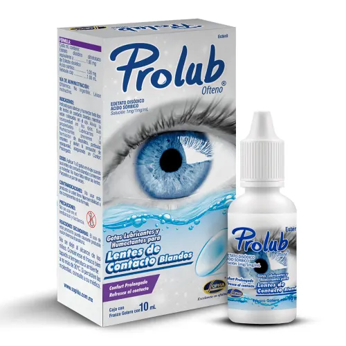 Prolub Ofteno 1/1 Mg Solución Gotas 10 Ml