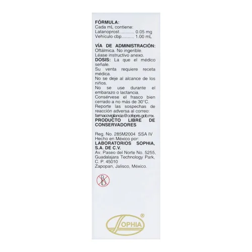 Gaap Pf 0.05 Mg Solución Oftálmica Con 3 Ml